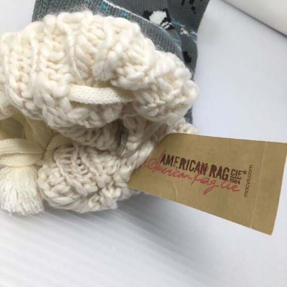 American Rag Knit Owl Leg Warmers (F3) - Picture 4 of 4